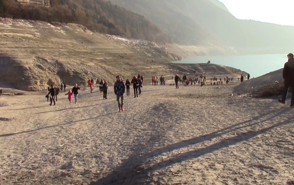 Lago di Molveno Svuotamento 2017