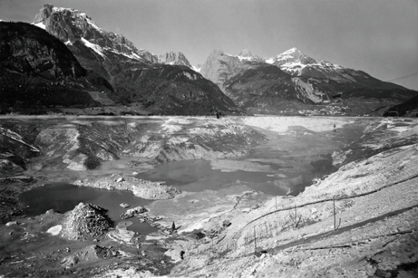 Molveno svuotamento lago